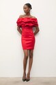 Answear.LAB sukienka 6416 czerwony WA25