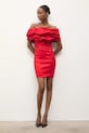 Answear.LAB sukienka 6416 czerwony WA25