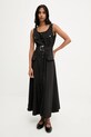 Answear.LAB sukienka b9845.ILK czarny WA25