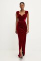 Answear.LAB sukienka bordowy 5379