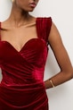 Haljina Answear.LAB 5379 bordo