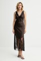 Answear.LAB sukienka 51352 brązowy WA25