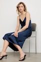 Answear.LAB rochie maxi bleumarin 51325