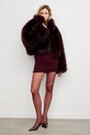 Answear.LAB sukienka 51428 bordowy WA25