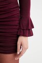 Answear.LAB sukienka bordowy 51428