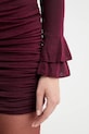 Answear.LAB sukienka bordowy 51428