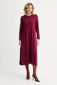 Answear.LAB sukienka 51429/2 bordowy WA25