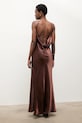 Answear.LAB sukienka SNG.146.TOS brązowy WA25