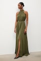 Answear.LAB sukienka z elastanem zielony sng.rahy.tos