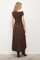 Odzież Answear.LAB sukienka AB853.iak brązowy