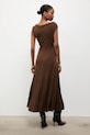 Odzież Answear.LAB sukienka AB853.iak brązowy