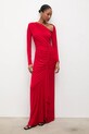 Answear.LAB sukienka rh1.TWK czerwony WA25