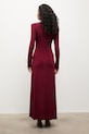 Odzież Answear.LAB sukienka WA25-SUD247 bordowy