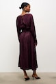 Odzież Answear.LAB sukienka 50209.TOS bordowy