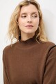 Answear.LAB sweter z kaszmirem brązowy 2685.fh