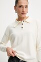 Answear.LAB sweter z kaszmirem beżowy 2705.fh