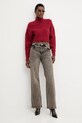 Answear.LAB sweter z kaszmirem 2722.fh czerwony WA25