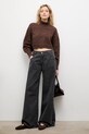 Answear.LAB sweter z kaszmirem 2722.fh brązowy WA25