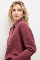 Answear.LAB pulover de cașmir burgundia 2726.fh