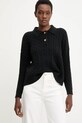 Answear.LAB sweter z kaszmirem czarny 2726.fh