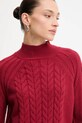 Answear.LAB sweter z kaszmirem czerwony 2727.fh