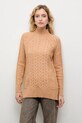 Answear.LAB sweter z kaszmirem 2727.fh brązowy