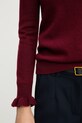 Answear.LAB sweter z kaszmirem ASF2771.fh bordowy