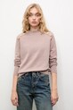 Answear.LAB sweter z kaszmirem aplikacja beżowy 2656.fh