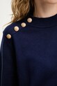 Answear.LAB sweter z kaszmirem 2656.fh brązowy