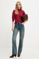Answear.LAB sweter z kaszmirem ASF2622.wf2407.fh czerwony WA25