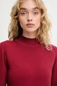 Answear.LAB sweter z kaszmirem czerwony ASF2622.wf2407.fh