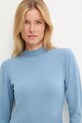 Answear.LAB sweter z kaszmirem niebieski ASF2622.wf2407.fh