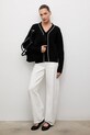 Answear.LAB sweter z kaszmirem i jedwabiem 2691.fh czarny WA25