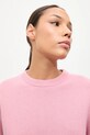 Answear.LAB sweter wełniany różowy WA25-SWD021