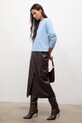 Answear.LAB sweter wełniany WA25-SWD021 niebieski WA25
