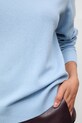 Answear.LAB sweter wełniany WA25-SWD021 niebieski