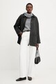 Answear.LAB sweter wełniany WA25-SWD022 szary WA25