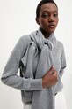 Answear.LAB sweter wełniany WA25-SWD022 szary