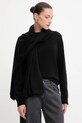 Answear.LAB sweter wełniany WA25-SWD022 czarny