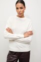 Answear.LAB sweter wełniany beżowy WA25-SWD023