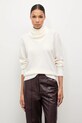 Answear.LAB sweter wełniany WA25-SWD023 beżowy