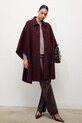 Answear.LAB sweter wełniany WA25-SWD023 brązowy WA25