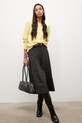Answear.LAB sweter wełniany WA25-SWD027 żółty WA25