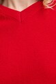 Answear.LAB sweter wełniany WA25-SWD027 czerwony