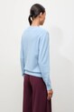 Odzież Answear.LAB sweter wełniany WA25-SWD027 niebieski