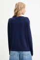 Odzież Answear.LAB sweter wełniany WA25-SWD027 granatowy