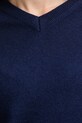 Answear.LAB sweter wełniany WA25-SWD027 granatowy