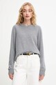 Answear.LAB sweter wełniany szary WA25-SWD027
