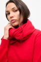 Answear.LAB sweter wełniany czerwony WA25-SWD028