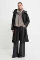 Answear.LAB sweter wełniany WA25-SWD028 brązowy WA25